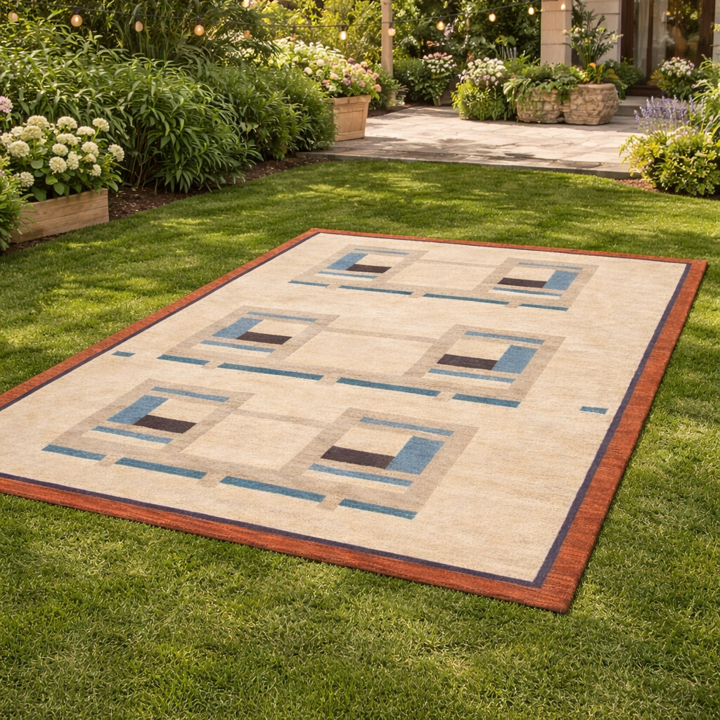 Elegant Hand Tufted Beige Wool Rugs 5x8 7x10 8x13 9x12 Sizes Perfect for Bedroom Living Room Dcor