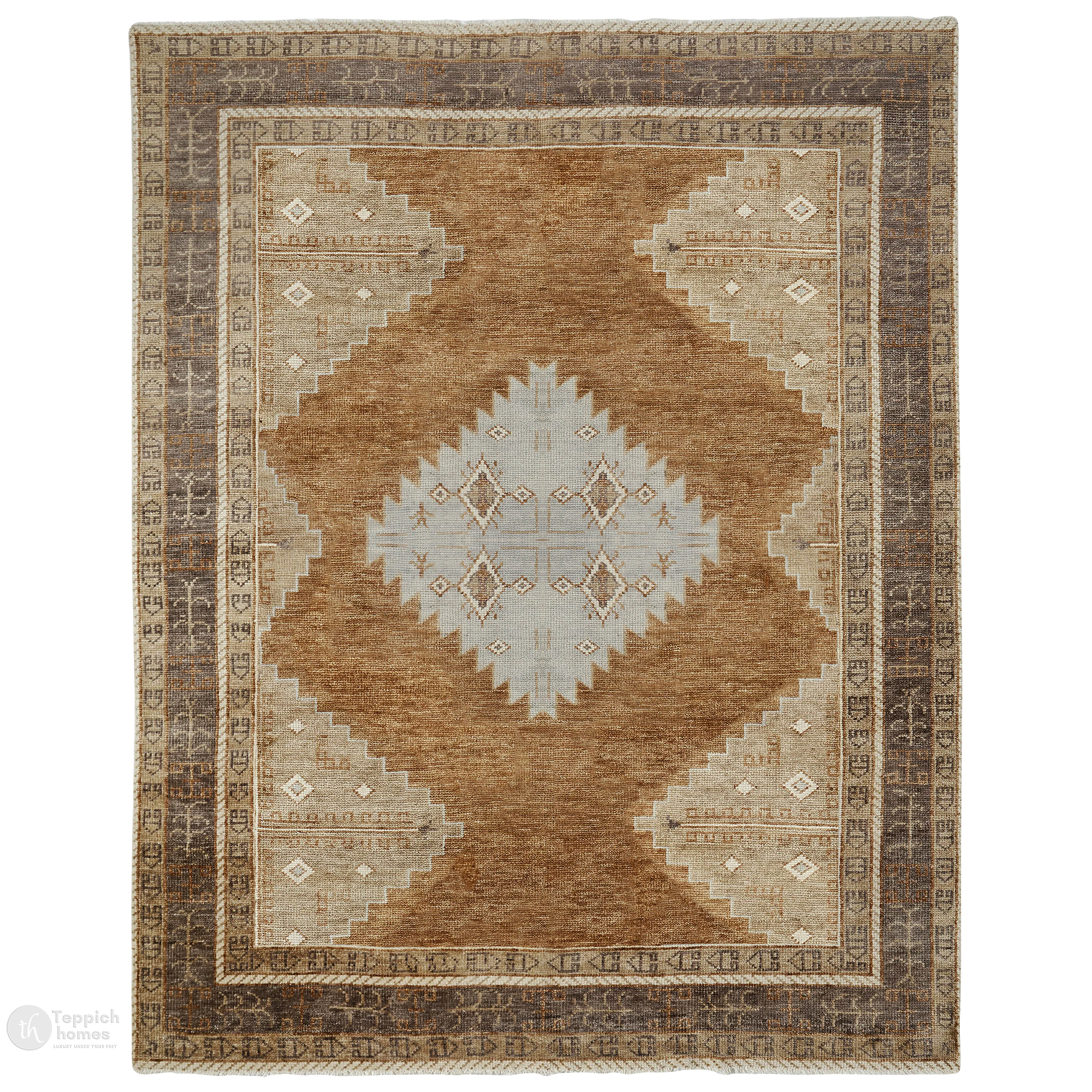 Hand Knotted Wool Area Rugs Natural Color Rectangular Carpets for Living Room Bedroom 7x10 8x11 9x12 12x12