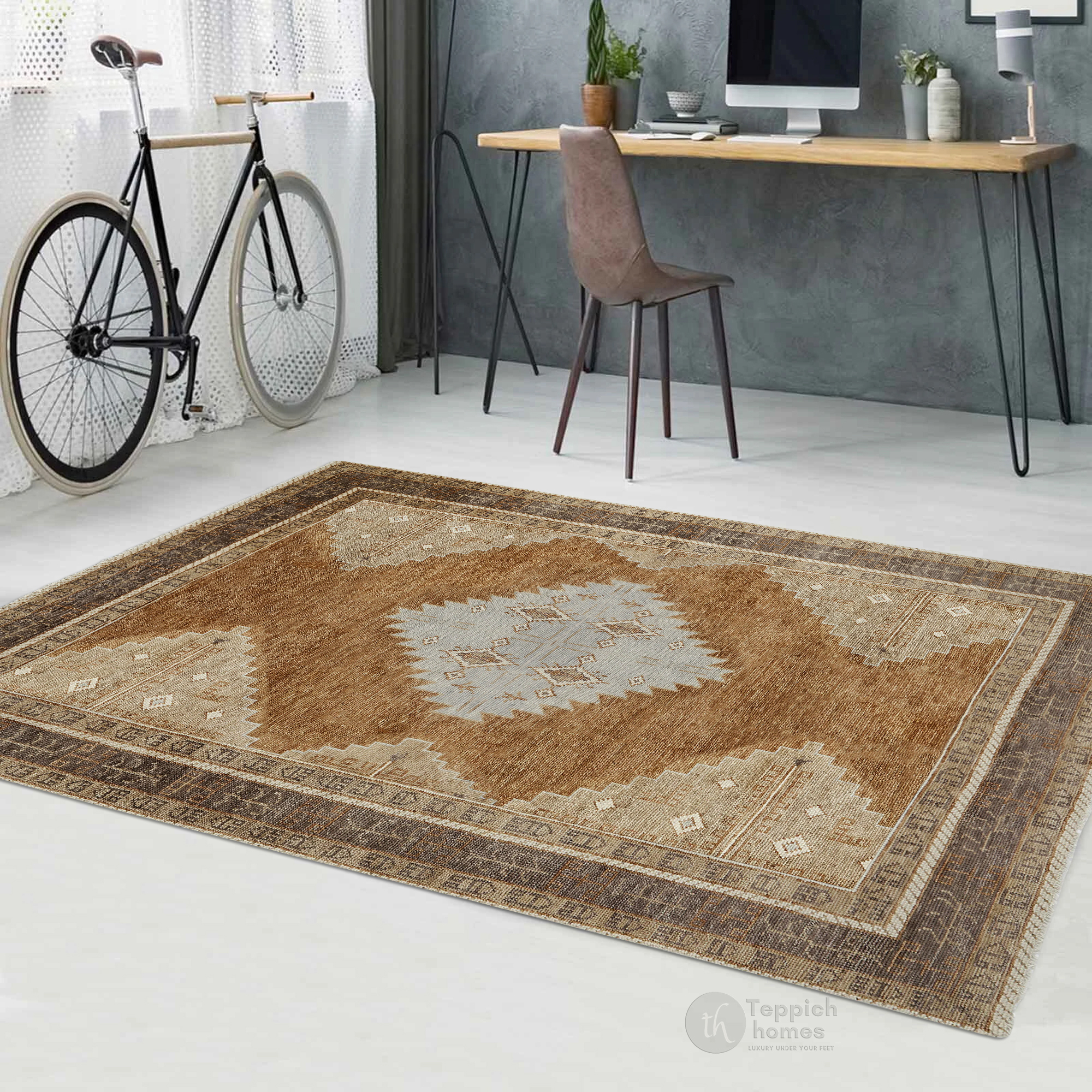 Hand Knotted Wool Area Rugs Natural Color Rectangular Carpets for Living Room Bedroom 7x10 8x11 9x12 12x12