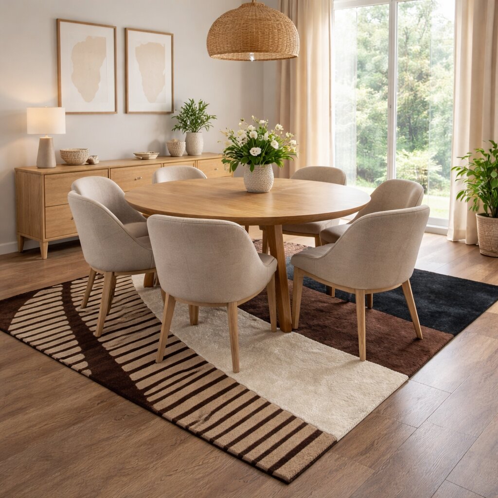 Rectangle wool carpet Large area rugs Hallway Living Dining space Area rug 6x9 6x8 5x8 Tufting wool rugs Geometric design