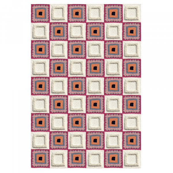 Image of Hand Tufted, 8x10, 8x11, 9x10, 9x12, Tufte, Cream Wool Area Rug, Living, Dinning Room