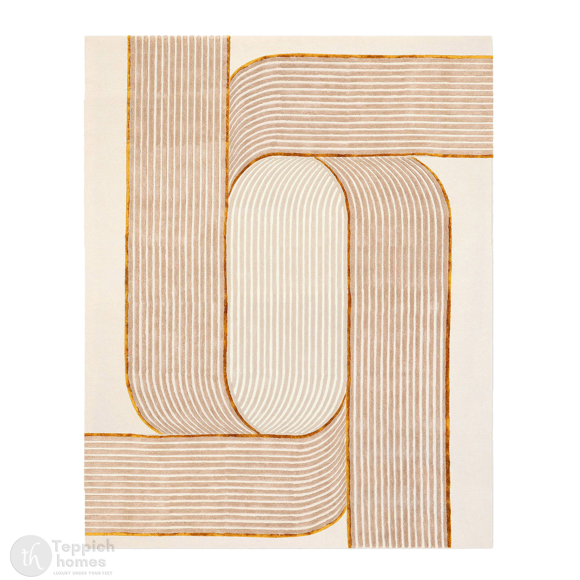 Boho Tufted Rug 8x10 8x11 9x10 9x12 Living Room Rug Wool Silk Carpet Hand Tufted