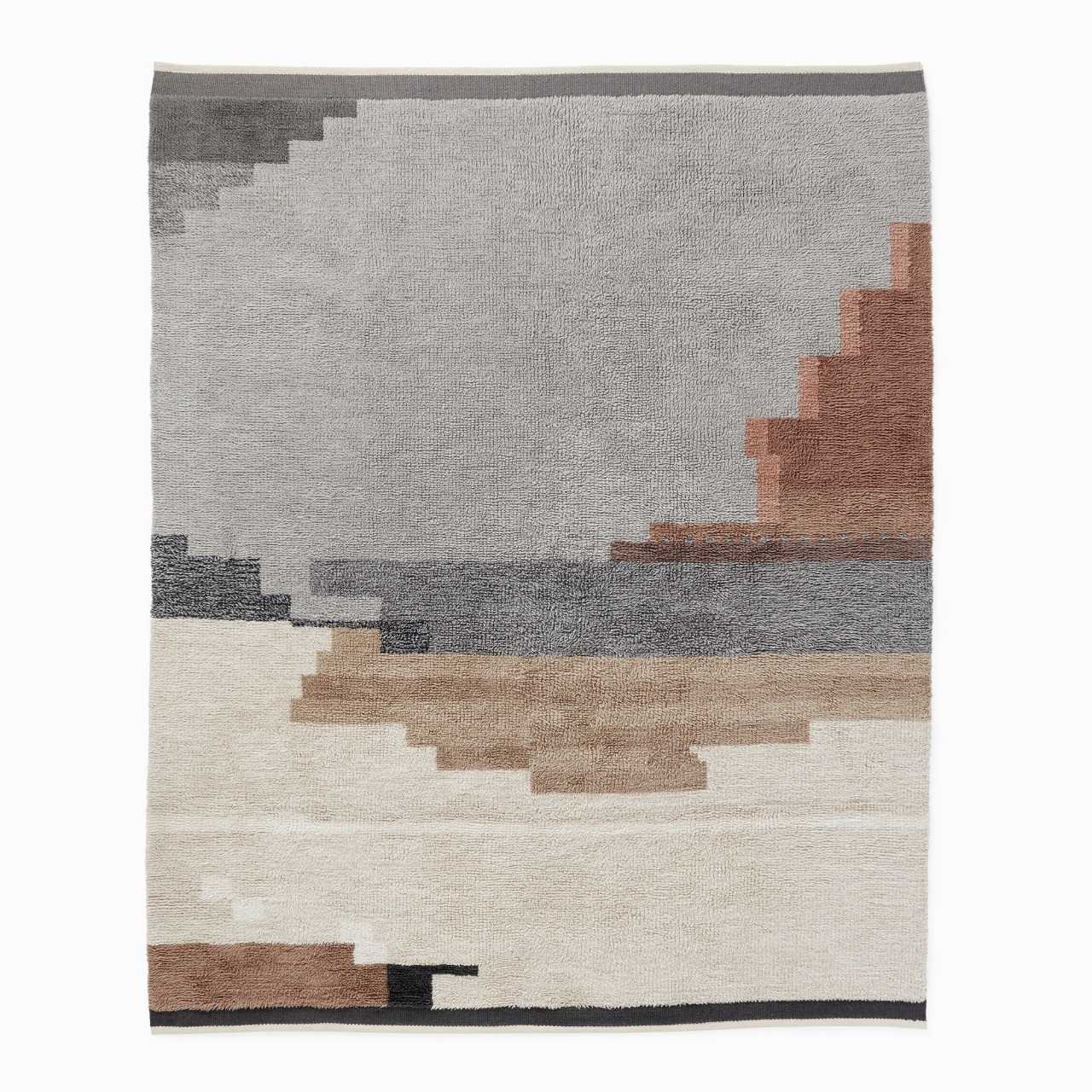 Shag Wool Rug 7x9