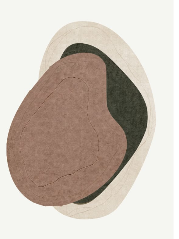 Hand Tufted Rug 4x7 Feet