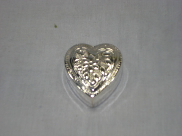 Silver Plated Brass Trinket Box