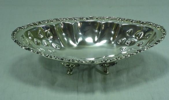Silver Plated Brass Dish