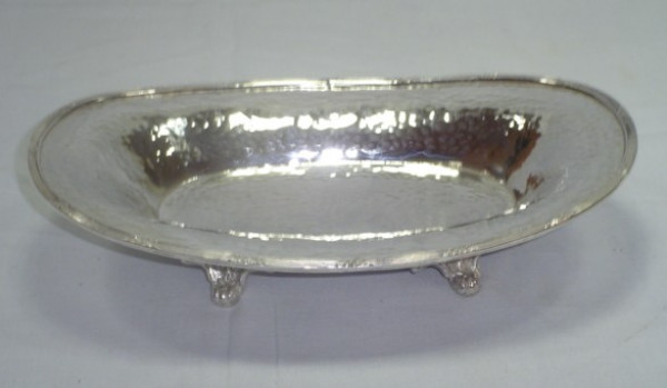 Image of Silver Plated Brass Dish