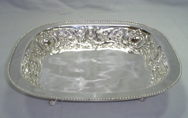 Silver Plated Brass Dish