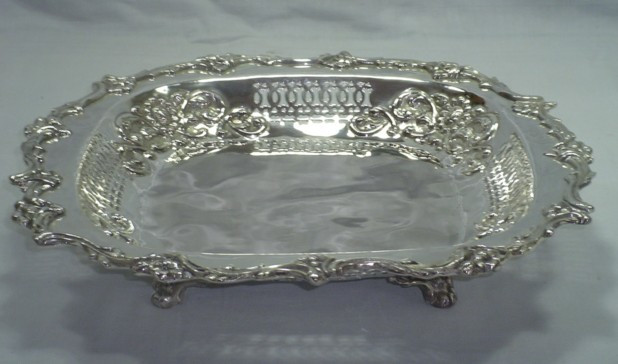 Silver Plated Brass Dish