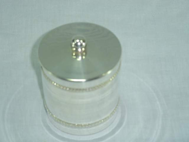 Silver Plated Brass Trinket Box