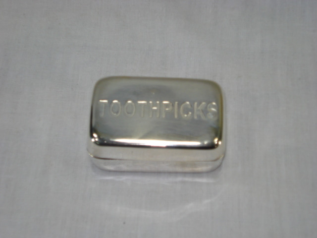 Silver Plated Brass Trinket Box