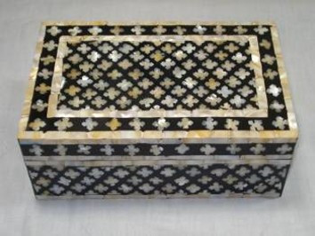 Mother Of Pearl Trinket Box