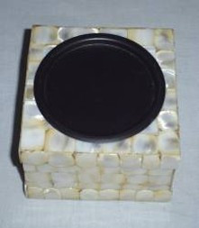 Mother Of Pearl Candle Pillar