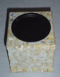 Mother Of Pearl Candle Pillar