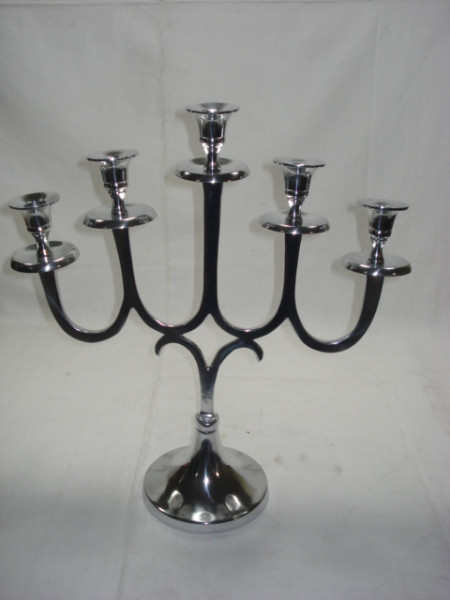Image of Aluminum Candelabra
