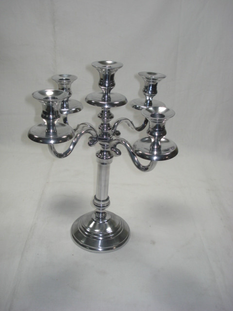 Aluminum Candelabra