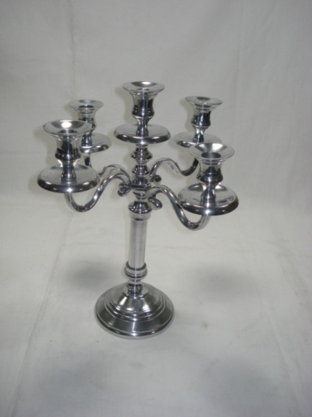 Image of Aluminum Candelabra
