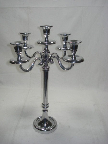 Image of Aluminum Candelabra