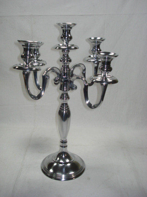 Aluminum Candelabra