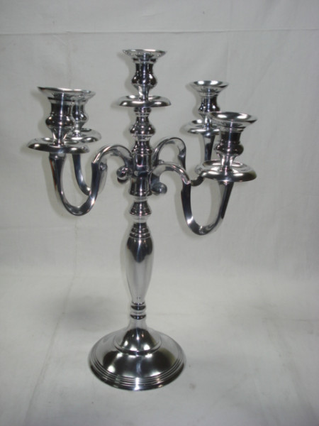 Image of Aluminum Candelabra
