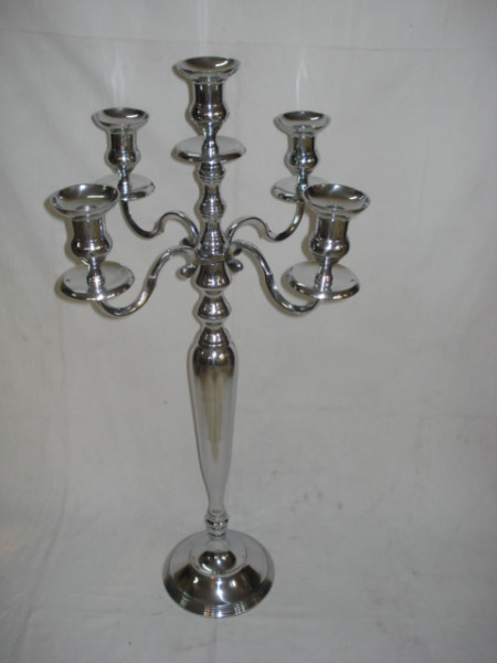 Image of Aluminum Candelabra