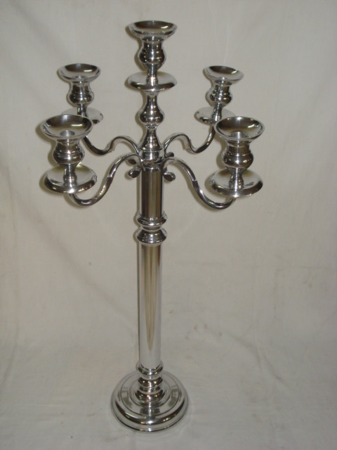 Aluminum Candelabra