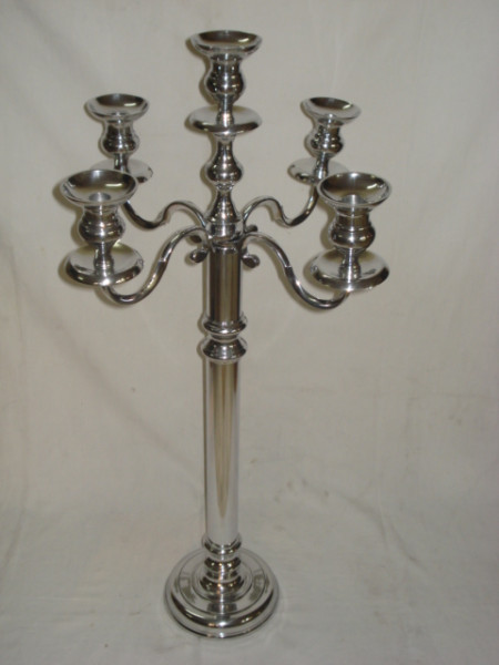Image of Aluminum Candelabra