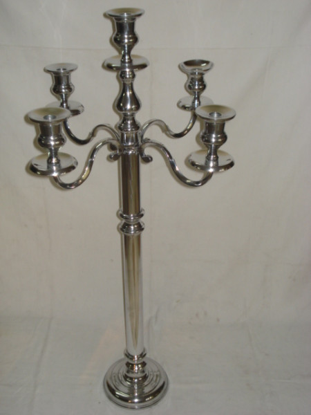 Image of Aluminum Candelabra