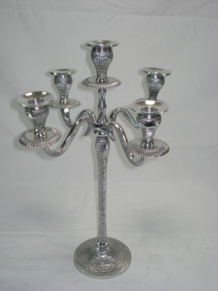 Image of Aluminum Candelabra