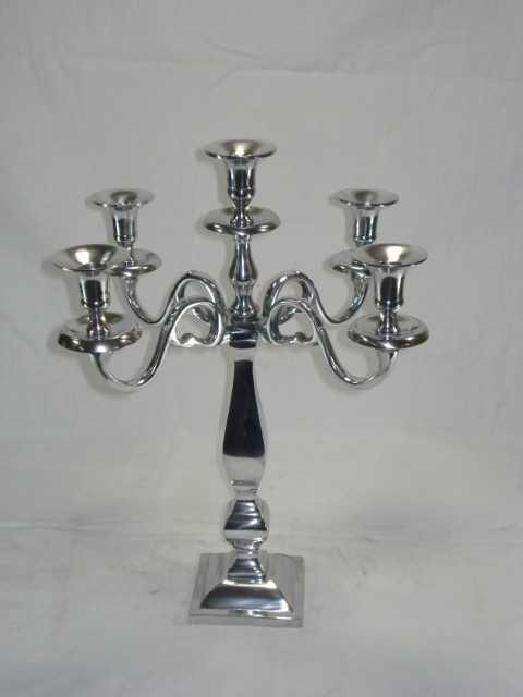 Aluminum Candelabra