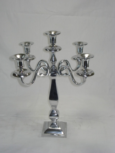 Image of Aluminum Candelabra