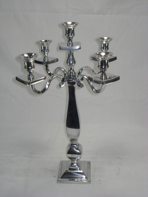 Aluminum Candelabra