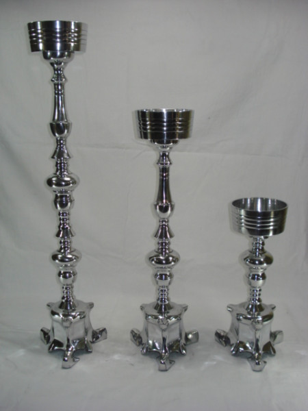 Image of Aluminum Candle Holder