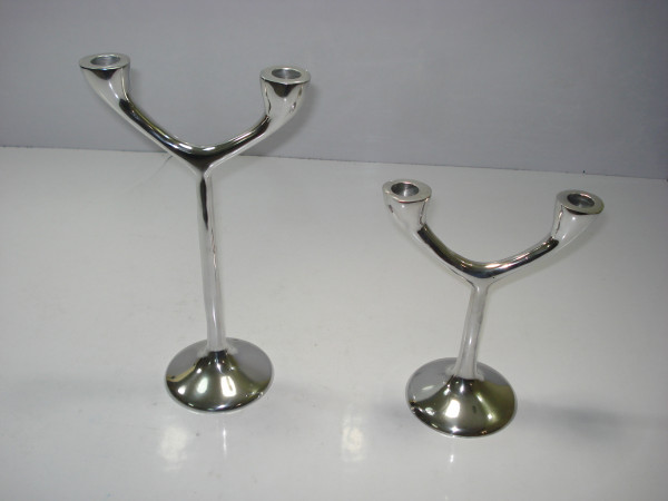 Image of Aluminum Candelabra