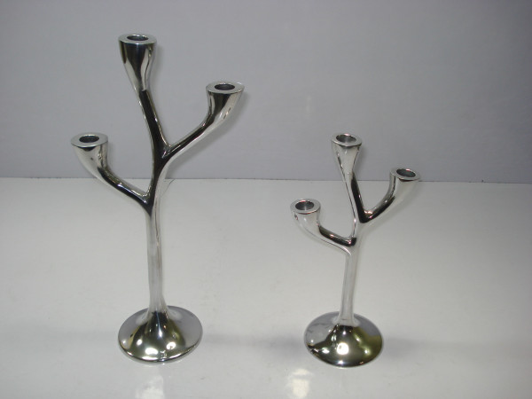 Image of Aluminum Candelabra