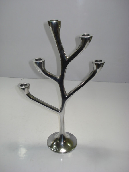 Image of Aluminum Candelabra