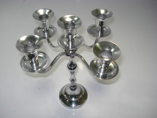 Image of Aluminum Candelabra