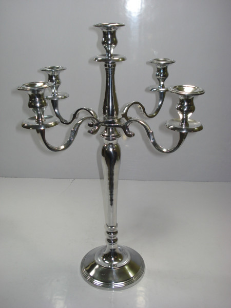 Image of Aluminum Candelabra