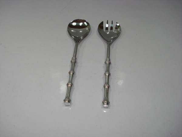 Image of Stainless Steel Salad Serving Set