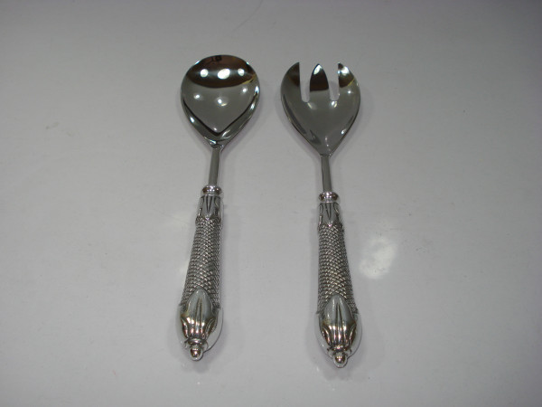 Image of Stainless Steel Salad Serving Set