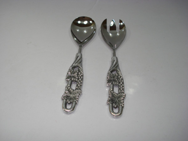 Image of Stainless Steel Salad Serving Set