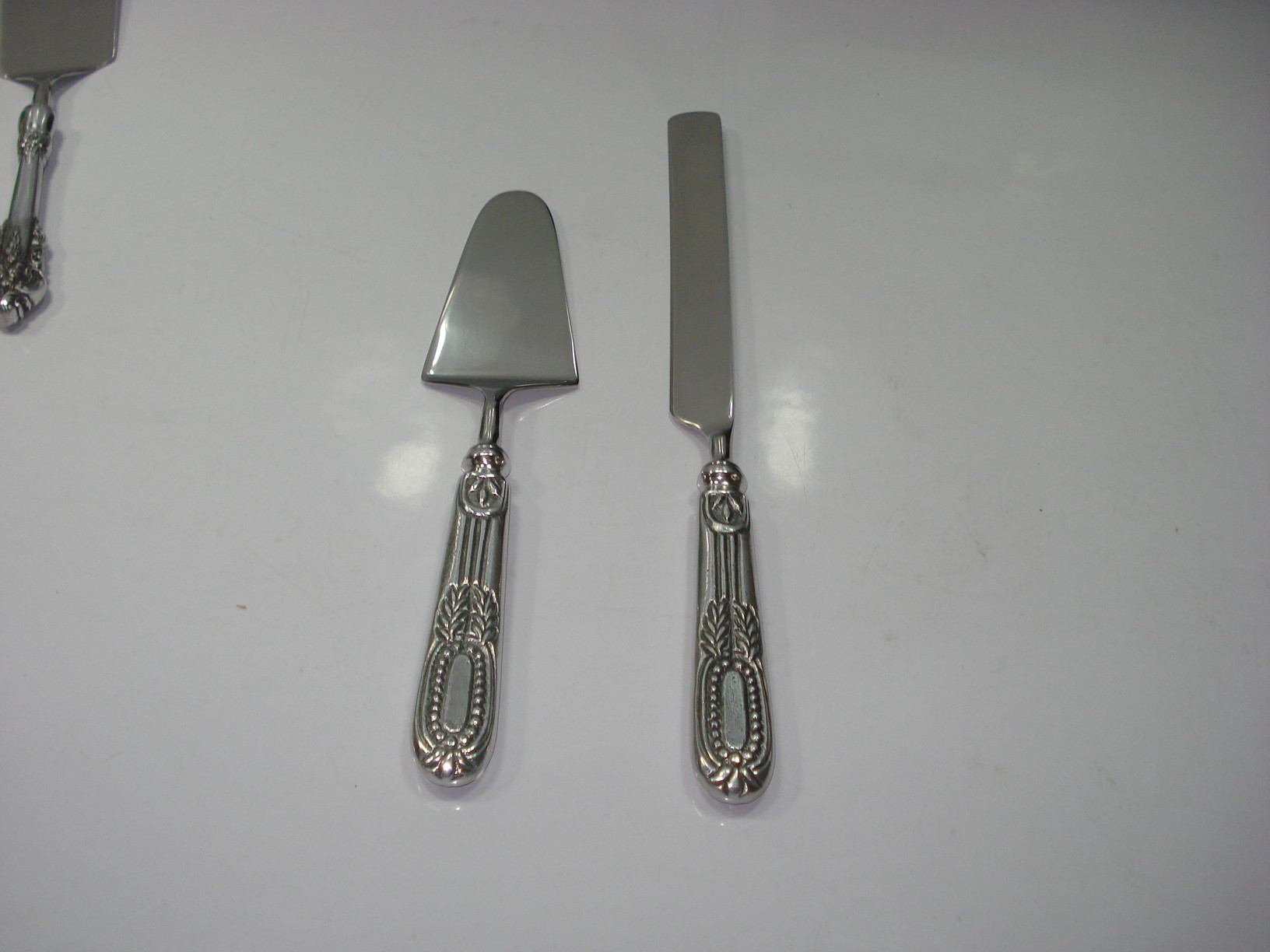 Stainless Steel Cake Carving and Serving Set