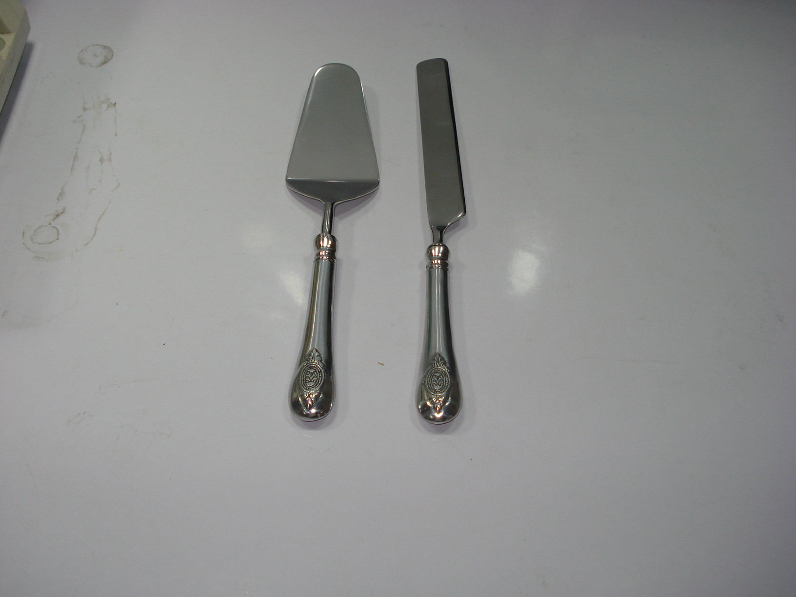 Stainless Steel Cake Carving and Serving Set