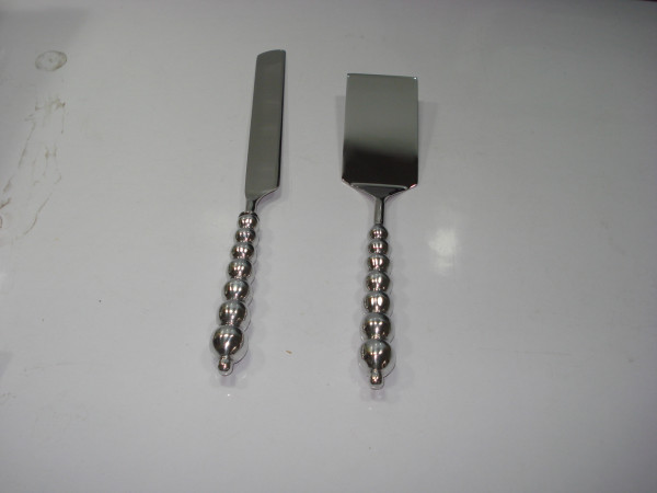 Image of Stainless Steel Cake Carving and Serving Set