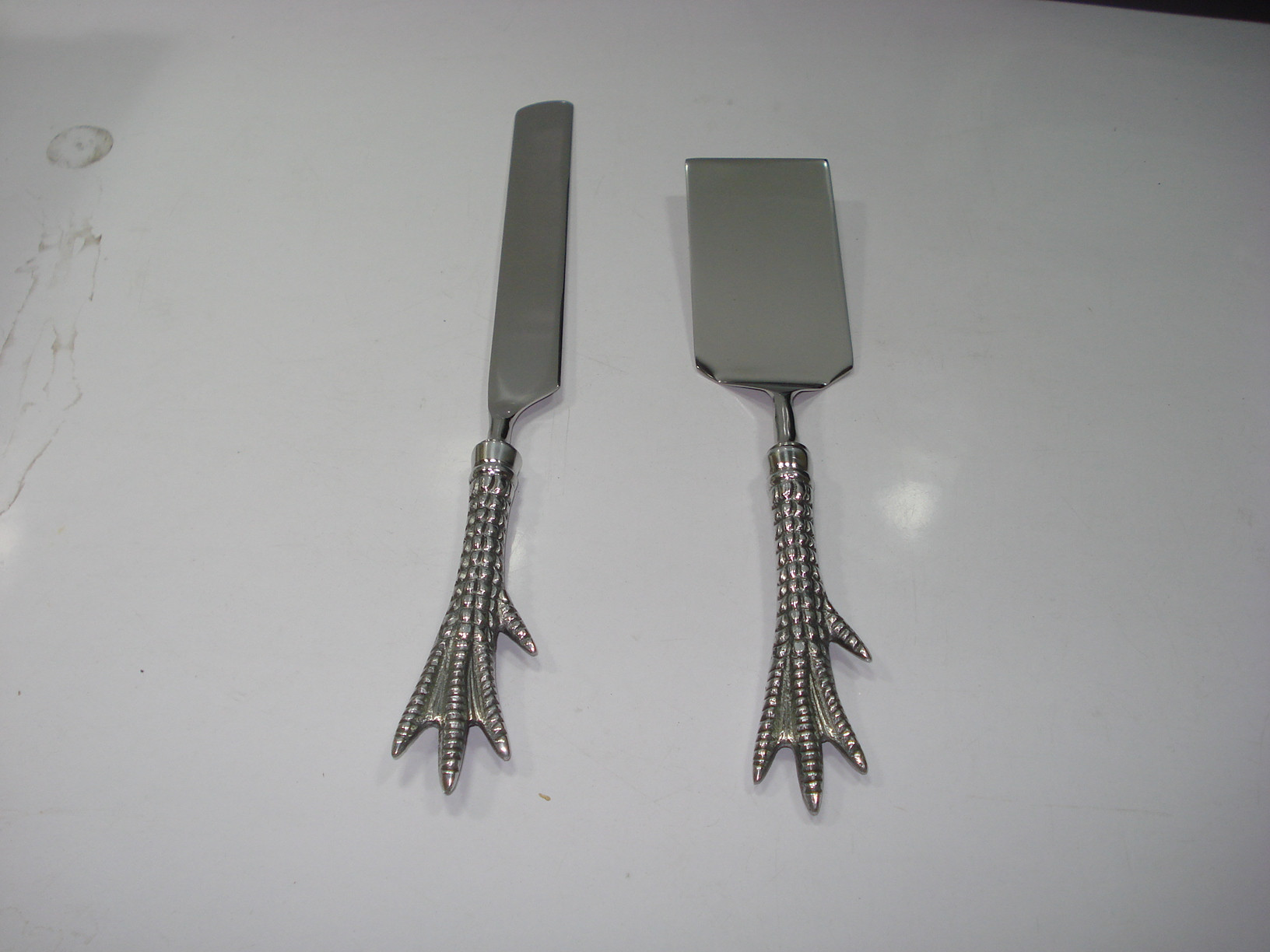 Stainless Steel Cake Carving and Serving Set