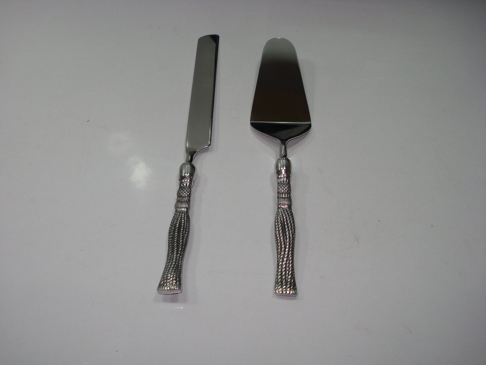 Stainless Steel Cake Carving and Serving Set