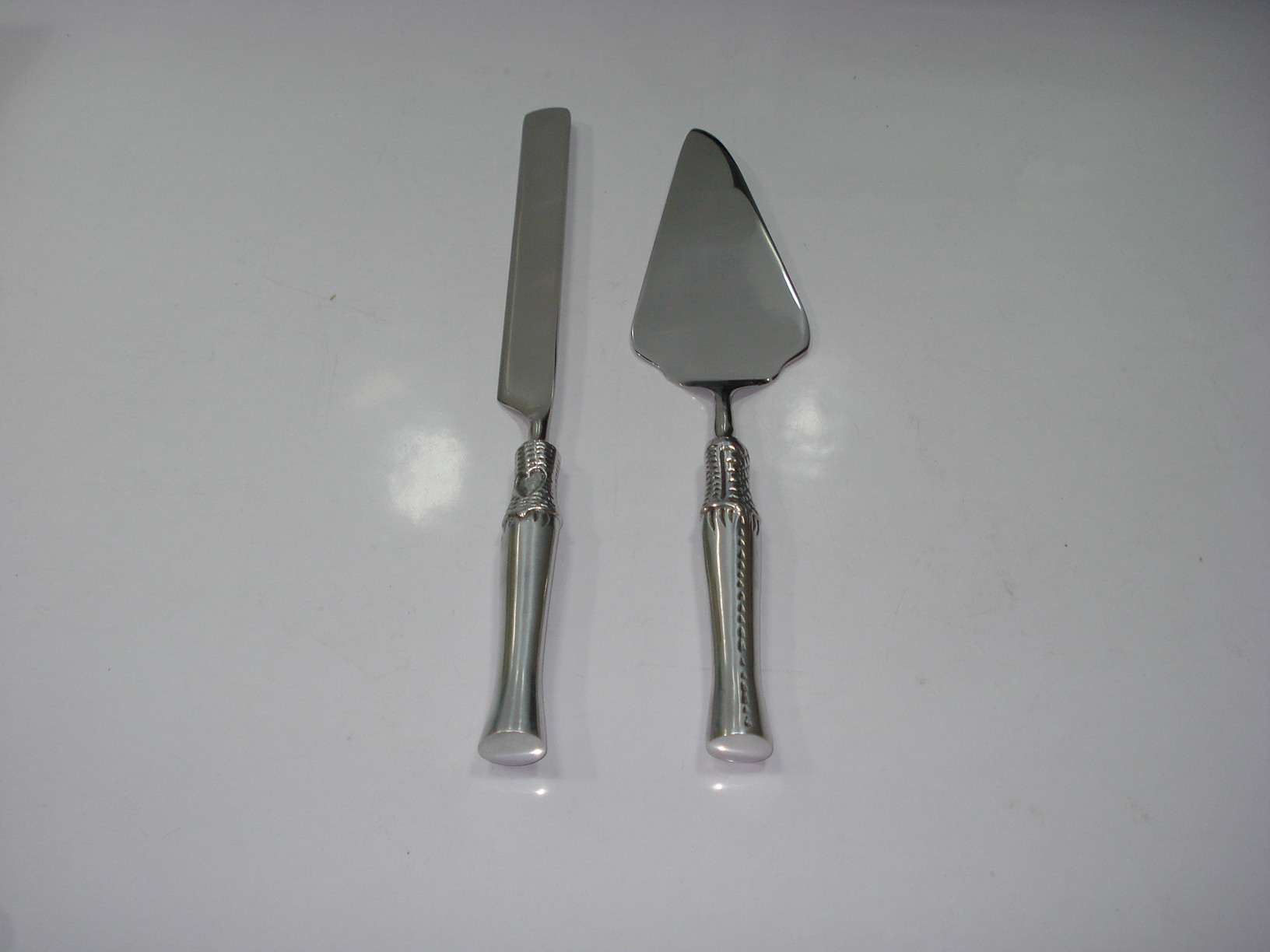 Stainless Steel Cake Carving and Serving Set