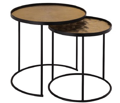 Iron Table With Aluminum top