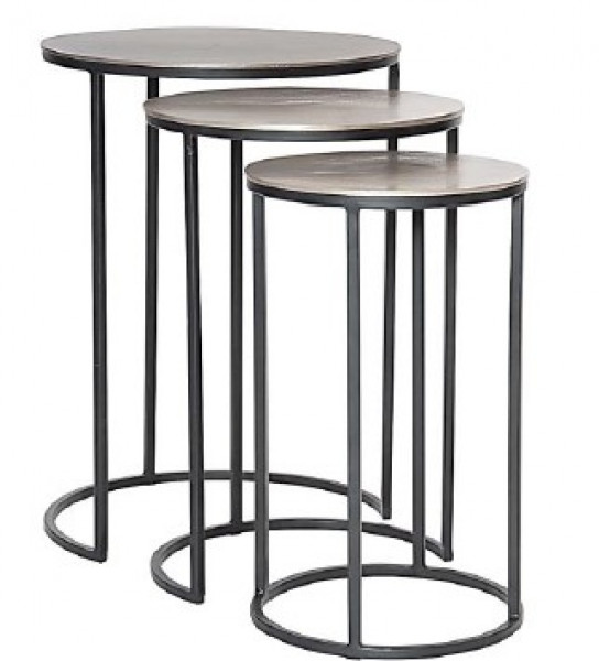 Image of Iron Table With Aluminum top