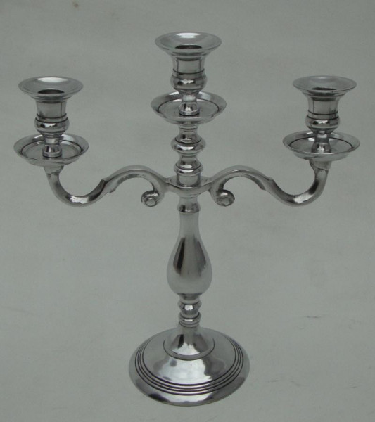 Image of Aluminum Candelabra